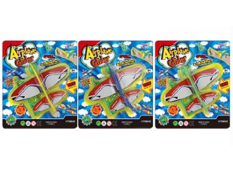 PRESS & GO PLANE, GREEN YELLOW BLUE - HP1143171