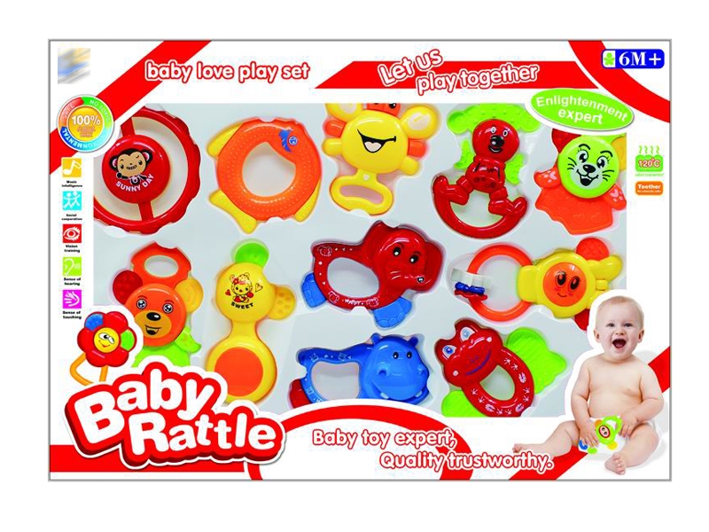 BABY RATTLE 11PCS - HP1143533