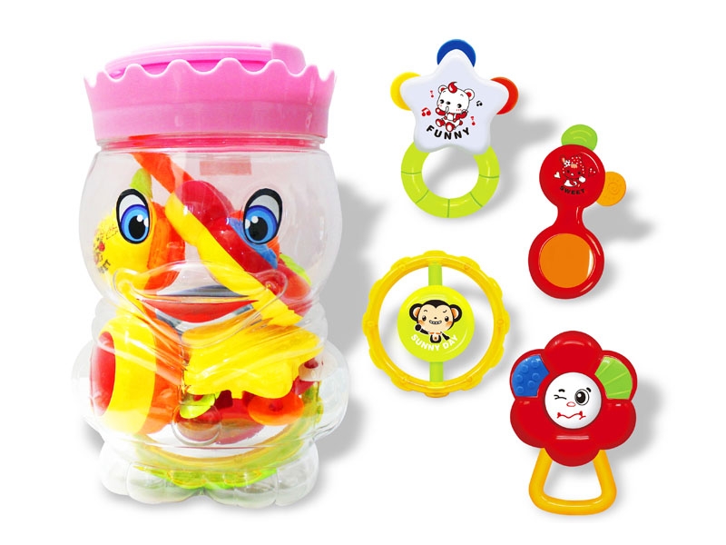 BABY RATTLE 4PCS - HP1143547