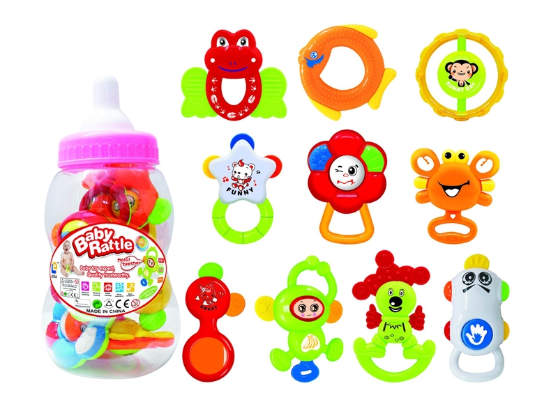 BABY RATTLE 10PCS - HP1143548