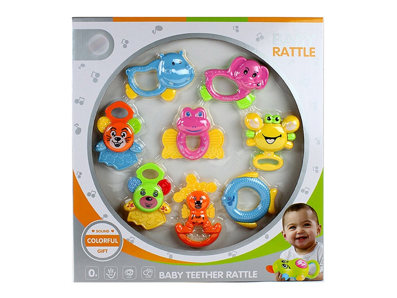 BABY RATTLE 8PCS - HP1143556