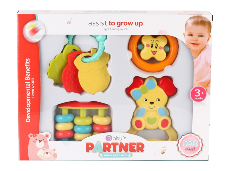 BABY RATTLE 4PCS - HP1143633