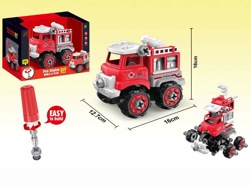 ASSEMBLE FREE WAY FIRE TRUCK - HP1143958
