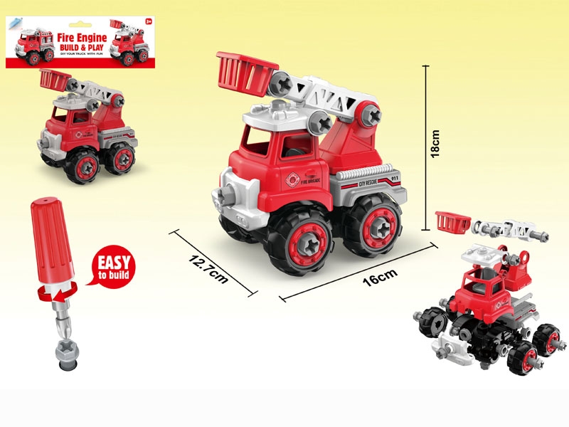 ASSEMBLE FREE WAY FIRE TRUCK - HP1143961