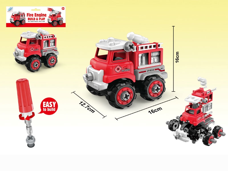 ASSEMBLE FREE WAY FIRE TRUCK - HP1143962