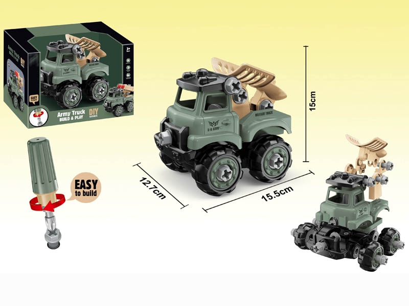 ASSEMBLE FREE WAY MILITARY CAR - HP1143974