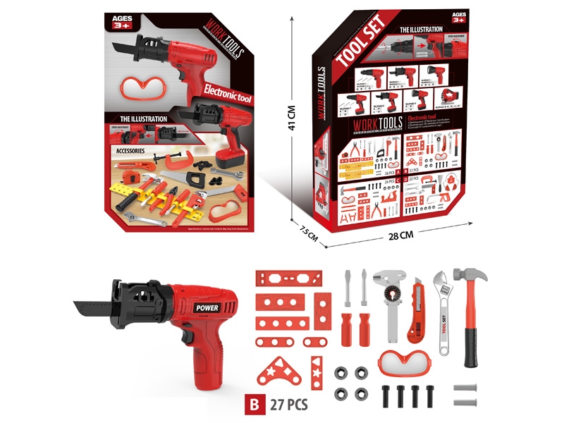 B/O TOOL SET 28PCS - HP1144240