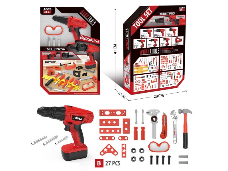 B/O TOOL SET 28PCS - HP1144248