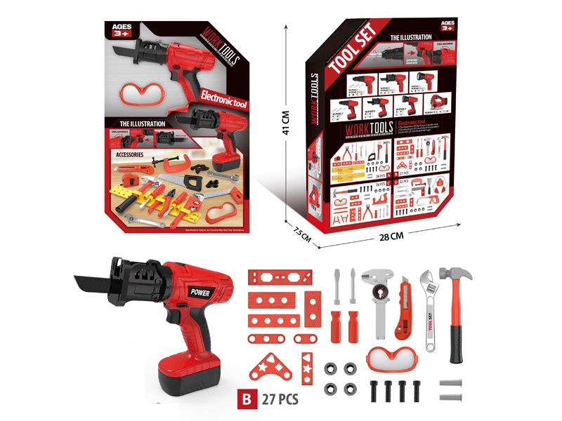 B/O TOOL SET 28PCS - HP1144252