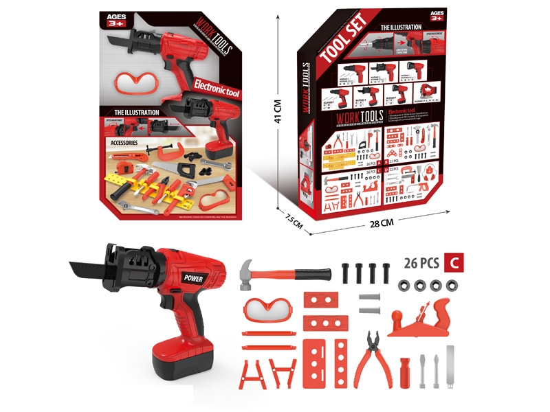 B/O TOOL SET 27PCS - HP1144253