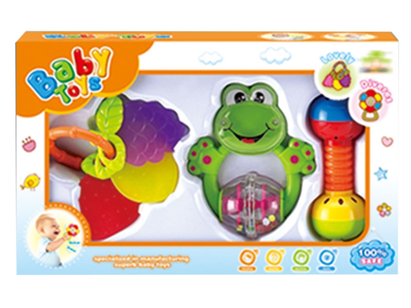 BABY RATTLE SET 3PCS - HP1144338