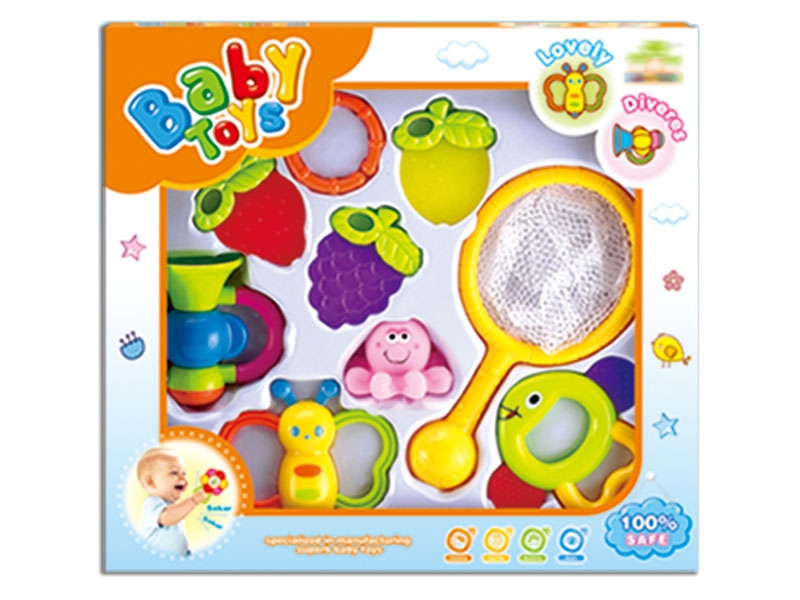 BABY RATTLE SET 6PCS - HP1144343