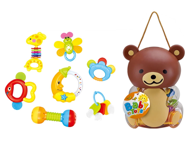 BABY RATTLE SET 10PCS - HP1144352