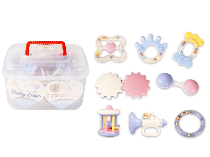 BABY RATTLE SET 8PCS - HP1144369