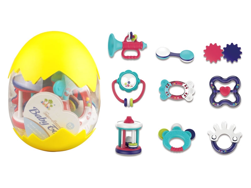 BABY RATTLE SET 9PCS - HP1144376