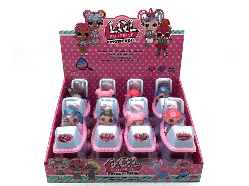 SOLID BODY DOLL 8PCS/DISPLAY BOX,4-6ASST - HP1144716