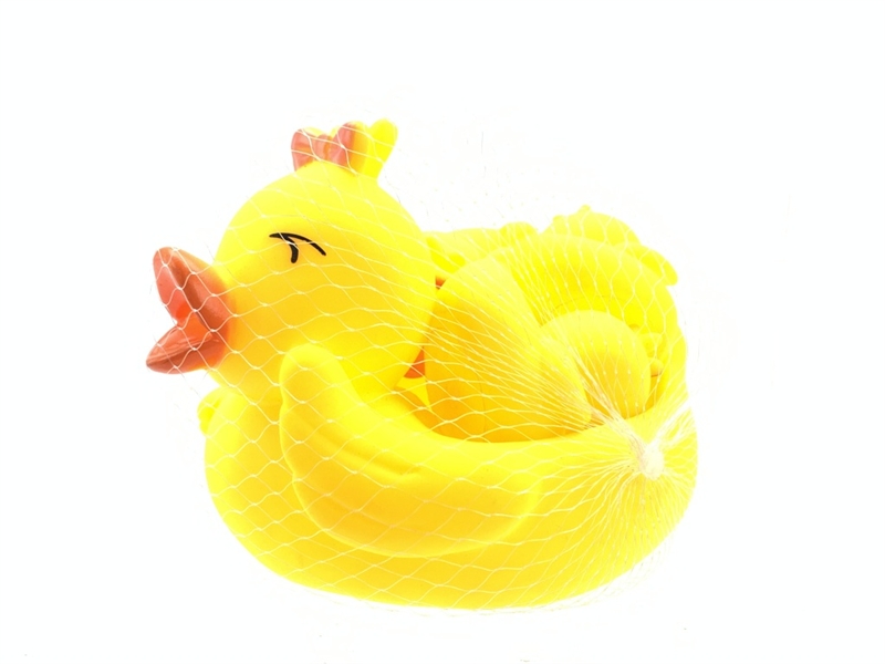 VINYL DUCK W/WHISTLE 4PCS - HP1144913