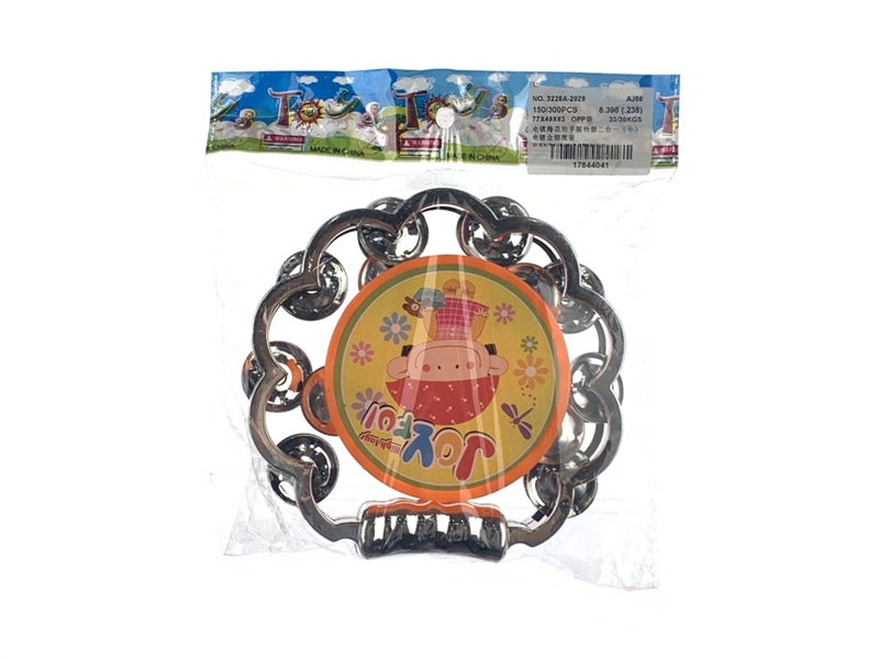 TAMBOURINE,GOLD/SILVER - HP1144919