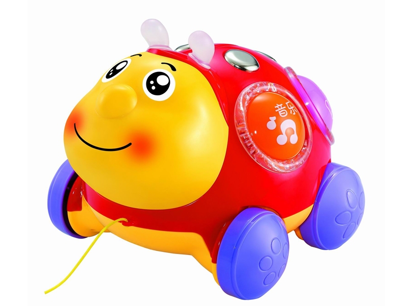 B/O SEVEN-SPOTTED LADYBUG  W/LIGHT & MUSIC & SOUND - HP1145407