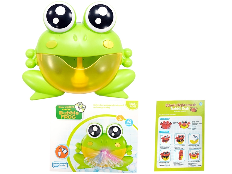 B/O BUBBLE FROG W/LIGHT & MUSIC - HP1145473
