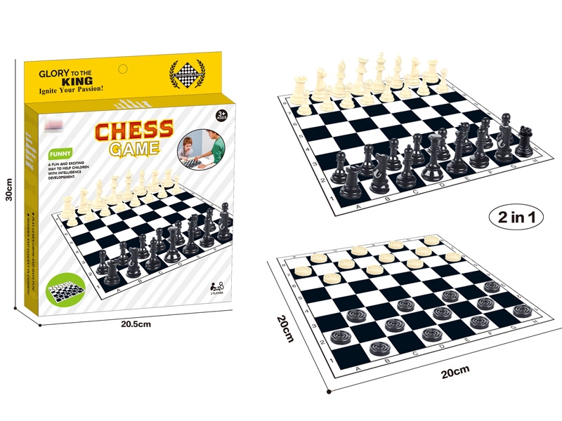 2 IN 1 INTERNATIONAL CHESS - HP1145846