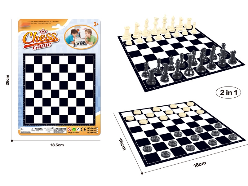 2 IN 1 INTERNATIONAL CHESS - HP1145849