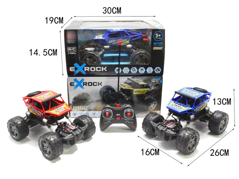 1:16四通攀爬越野车,红蓝混装 - HP1146396