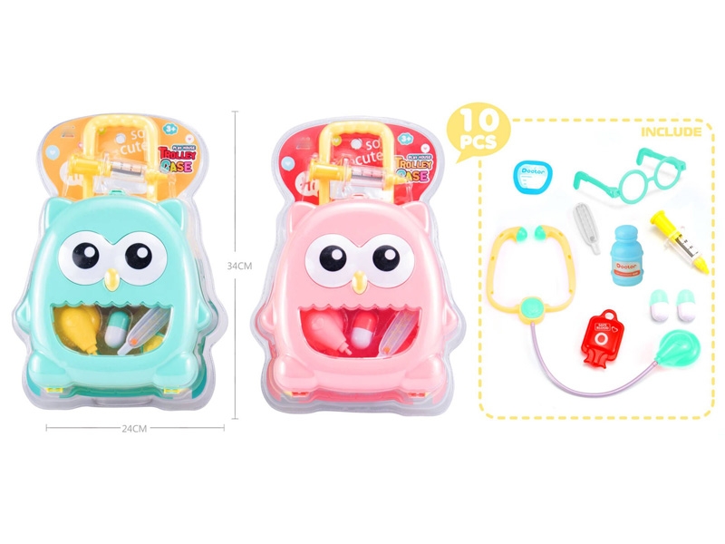 DRAW-BAR BOX & DOCTOR SET,GREEN/PINK - HP1146575