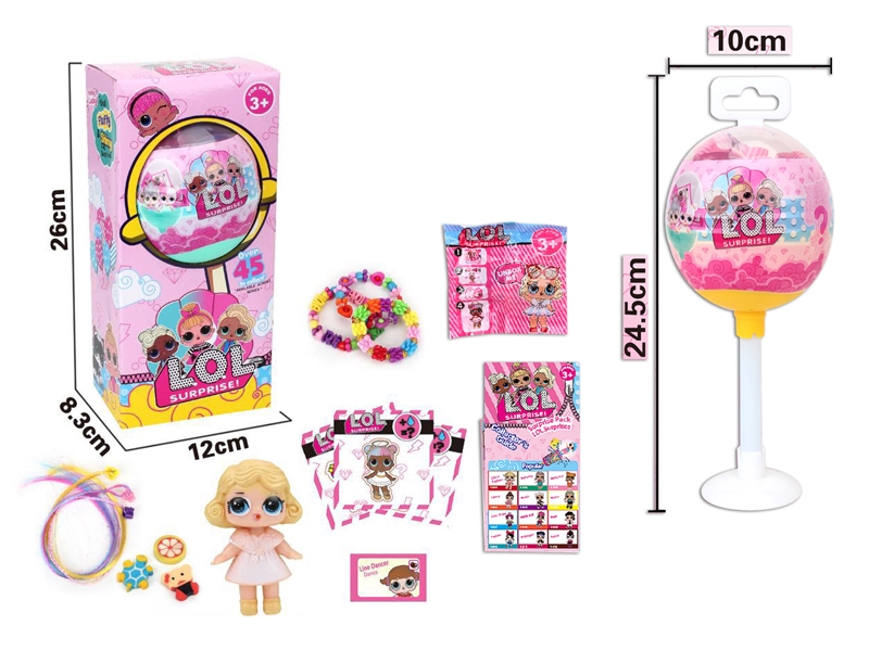 SURPRISE LOLLIPOP W/6CM DOLL & ACCESSORIES - HP1146654
