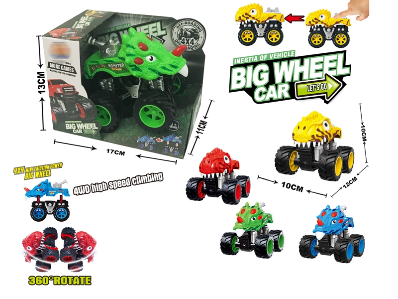 FRICTION MONSTER CAR - HP1146708