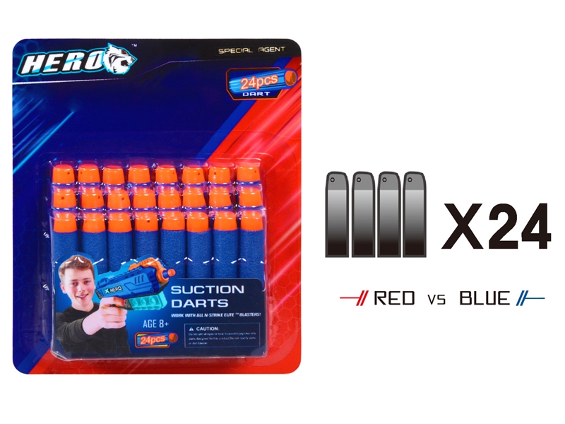 SOFT BULLET 24PCS - HP1146801