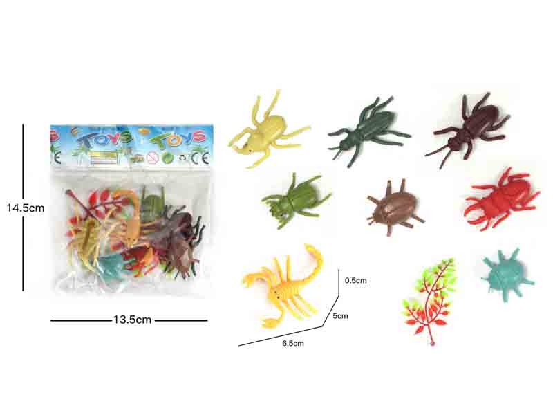 SOFT PLASTIC INSECT SET 8PCS - HP1146860