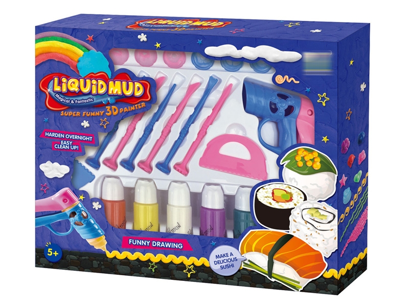 LIQUID MUD 3D PAINTING SUSHI SUIT - HP1146901
