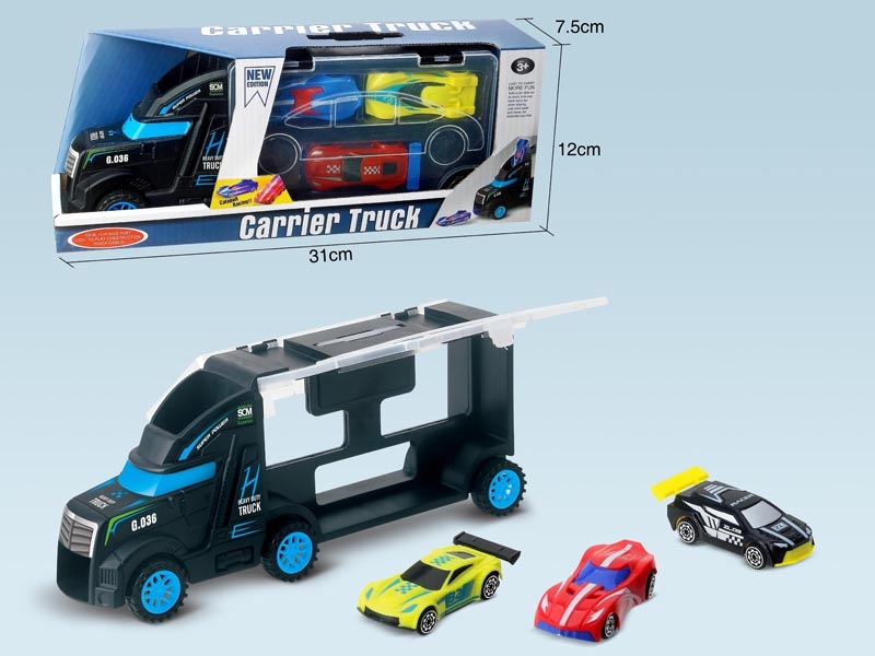 FREE WAY TRUCK W/FREE WAY CAR 3PCS - HP1147533