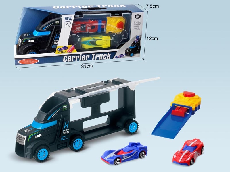 FREE WAY TRUCK W/PRESS & GO CAR 2PCS - HP1147534
