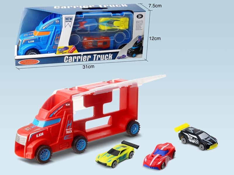 FREE WAY TRUCK W/FREE WAY CAR 3PCS - HP1147536