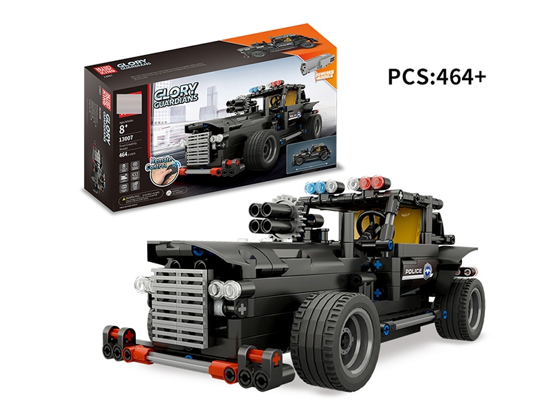 智能遥控积木特警指挥车464/PCS - HP1147700