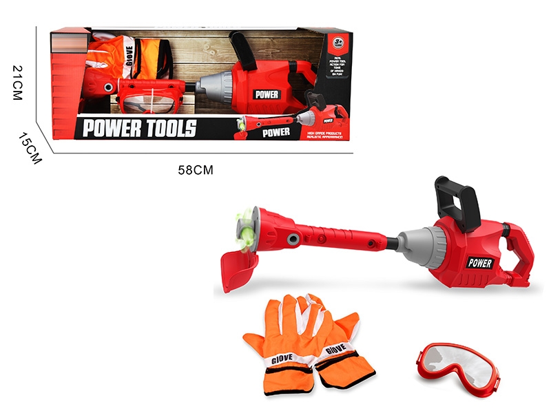 LAWN MOWER PLAY SET 3PCS,W/LIGHT &MUSIC,3*AA NOT INCLUDED BATTERY - HP1148144