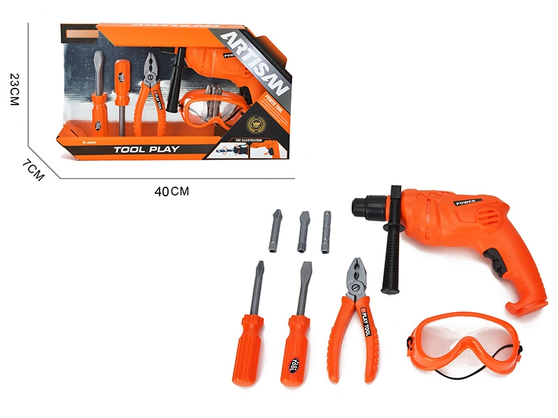 B/O TOOL SET 8PCS,2*AA NOT INCLUDED BATTERY - HP1148148