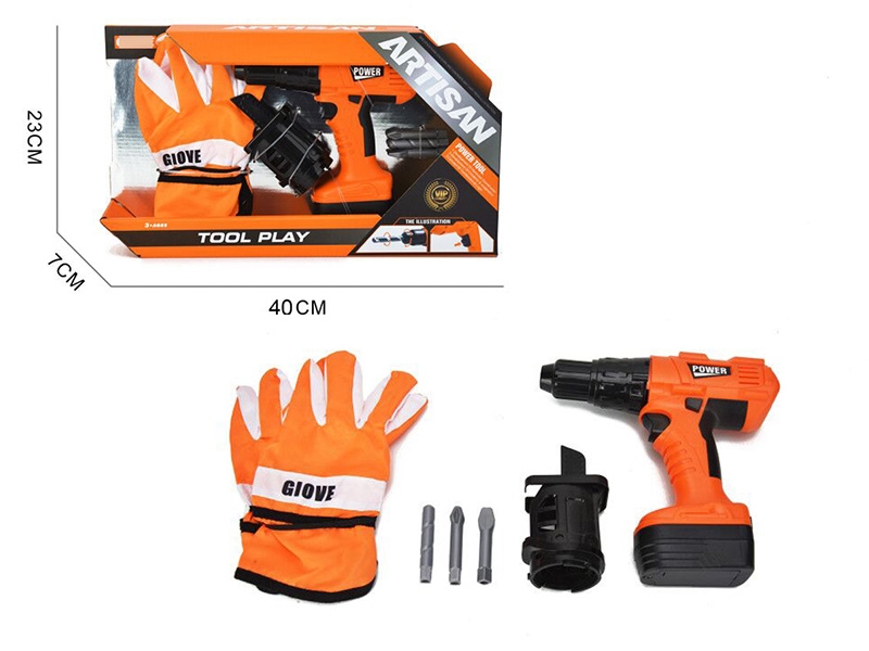 B/O TOOL SET 7PCS,2*AA NOT INCLUDED BATTERY - HP1148151