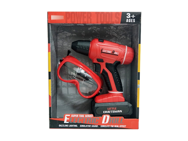 B/O TOOL SET W/LIGHT & MUSIC  2PCS,3*AA NOT INCLUDED BATTERY - HP1148157