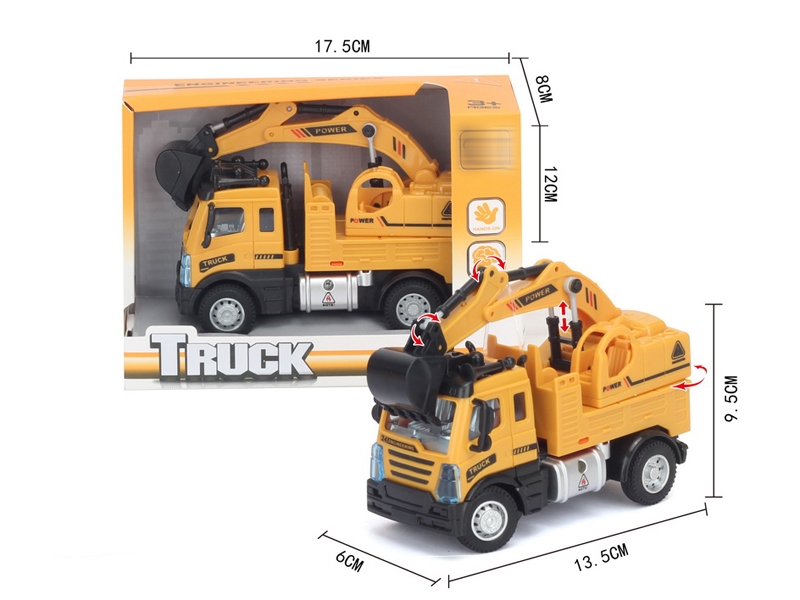 1:64 PULL BACK CONSTRUCTION CAR - HP1148284