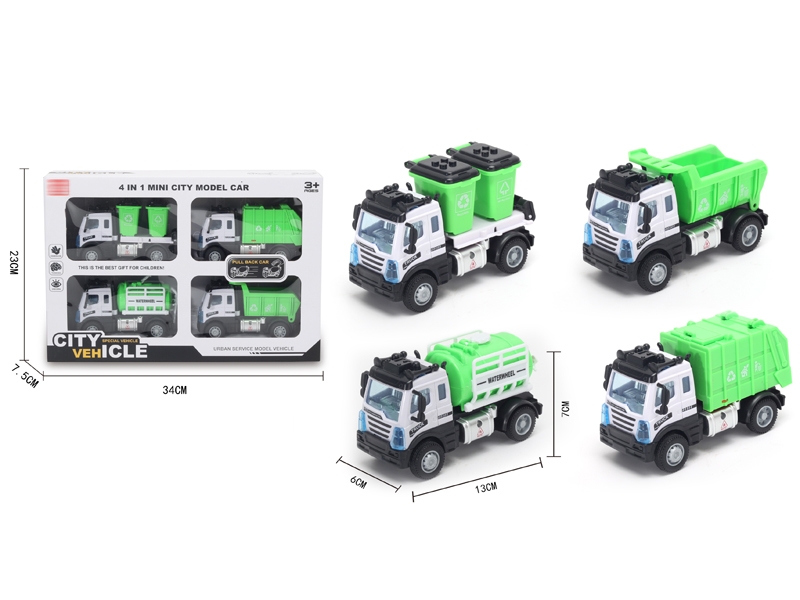 1:64 PULL BACK CONSTRUCTION CAR - HP1148321