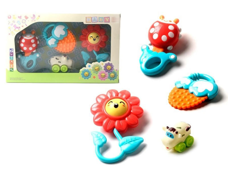 BABY RATTLE 4PCS - HP1148448