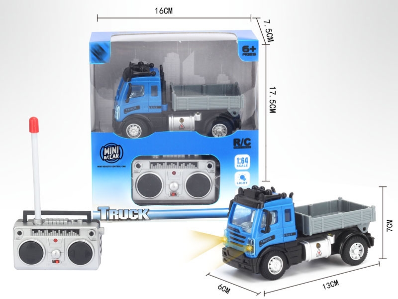 1:64四通遥控运输卡车(欧式),蓝色 - HP1148562
