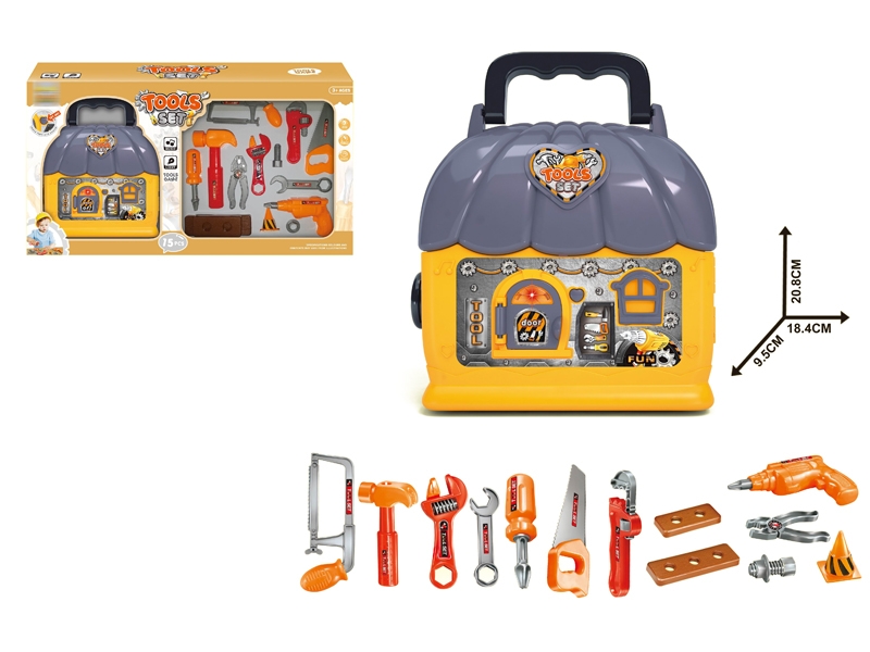 TOOL SET (HOUSE W/LIGHT & MUSIC, INCLUDED BATTERY) - HP1148911