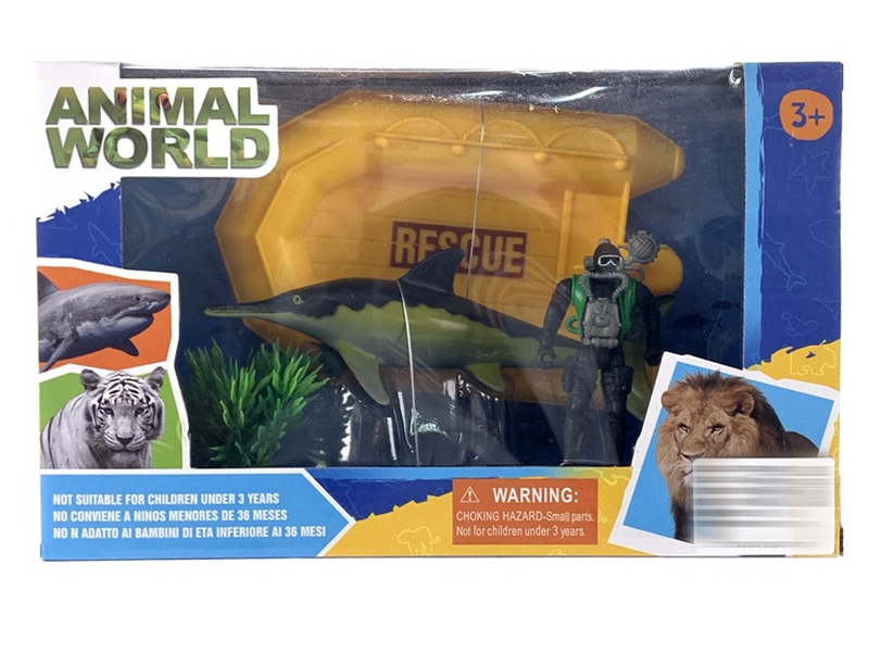 RESCUE SEA ANIMALS SET - HP1149084