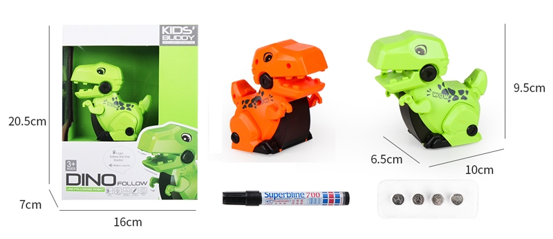 B/O DINOSAUR W/LIGHT, SOUND & TOUCH FUNCTION (INCLUDED BATTERIES) - HP1149256