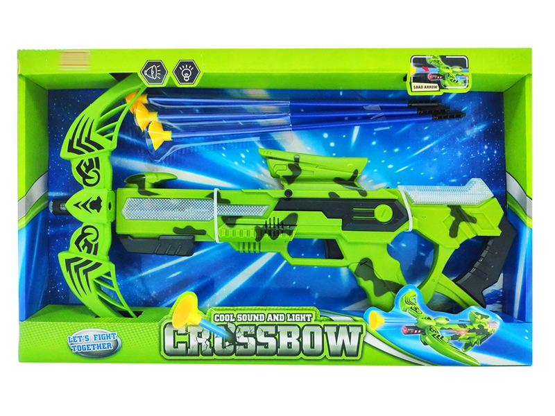 CROSSBOW GUN WITH SOUND AND LIGHT, 3 AA NOT INCLUDED - HP1149350
