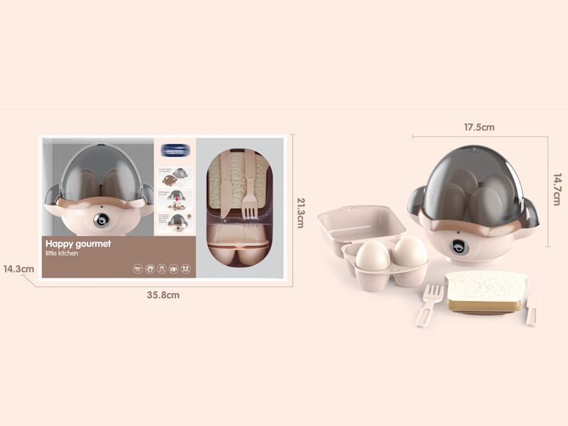 B/O STEAMED EGG MACHINE SET W/LIGHT & SOUND - HP1149469